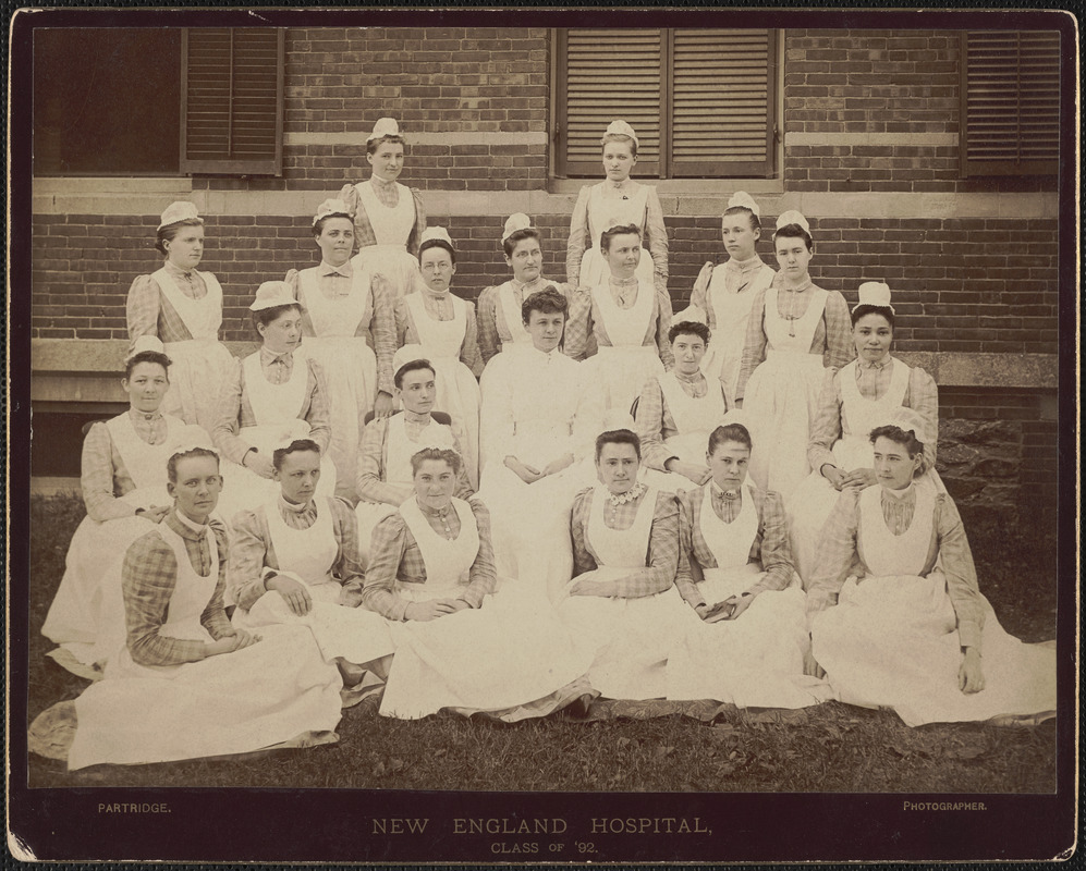 New England Hospital class of 1892 photo