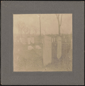 Photograph of cemetery