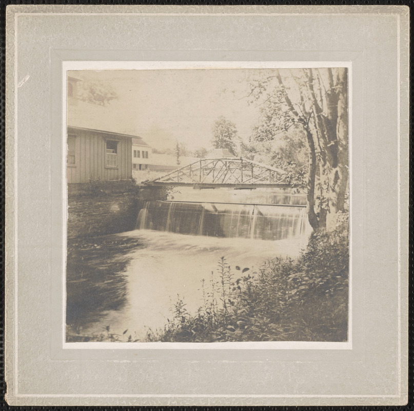 Photograph of bridge and dam