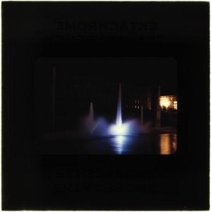 Fountain at nite