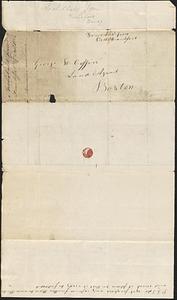 Archibald Jones to George Coffin, 29 December 1836