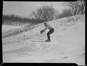 Skiing at Springfield College