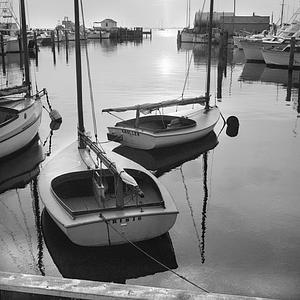 Cat boat Knoller & Crisis, Nantucket, MA