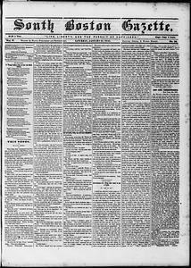 South Boston Gazette, January 18, 1851