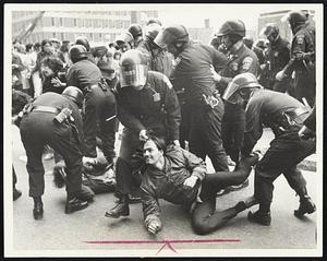 Anti-War demonstration, Boston, 1971