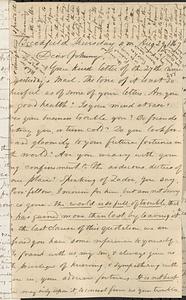 Letter from Zadoc Long to John D. Long, August 28, 1867