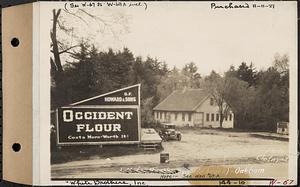 White Brothers Co., storehouse and gristmill, Coldbrook, Oakham, Mass., Jun. 7, 1928