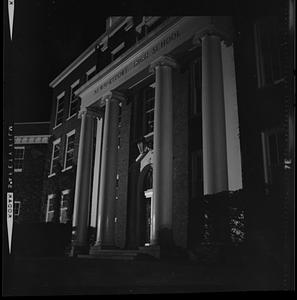 Building at night