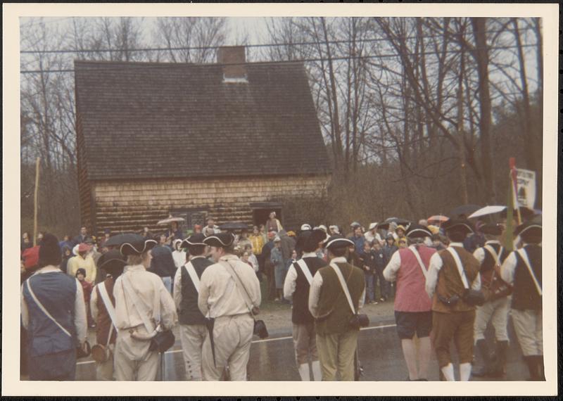 Patriot's Day celebration at Peak House