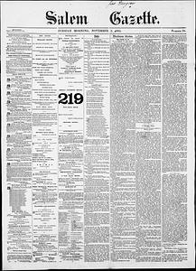 The Salem Gazette