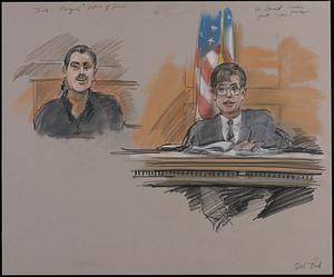 Jesse Marque, picture of Jesus, Dr. Baird [illegible], Salvi trial