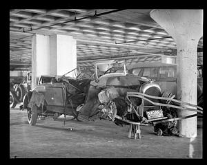 Demolished auto