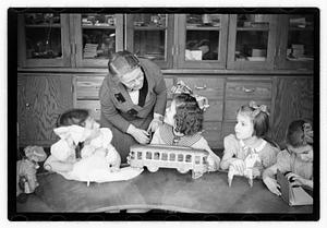 Mabel Adams, principal of Horace Mann School
