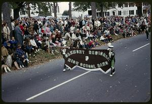 Oakmont Regional High School Band marching in the bicentennial parade