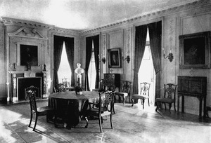 Homestead dining room, looking south