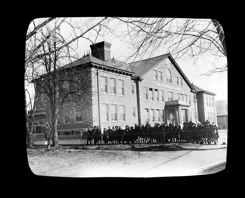 Quincy school building Digital Commonwealth