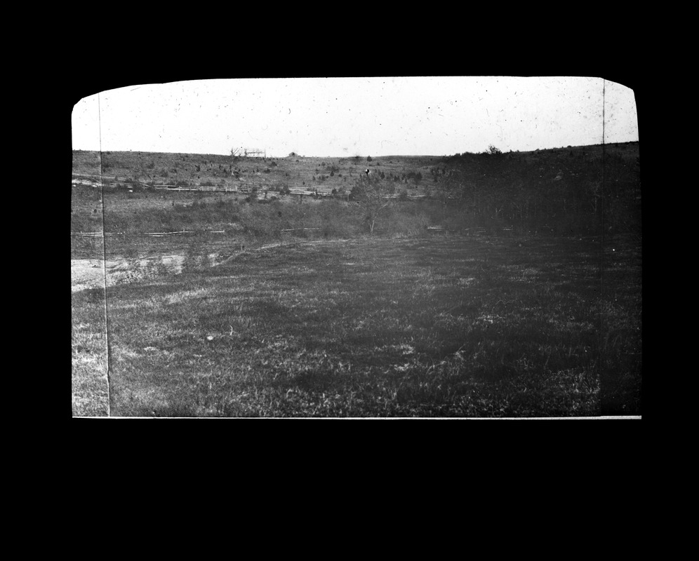 Panorama view north side of Wollaston Hill Digital Commonwealth