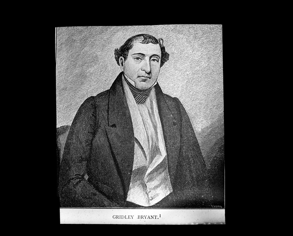 Gridley Bryant builder of the Granite Railway Digital Commonwealth