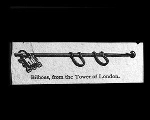 Bilboes from the Tower of London