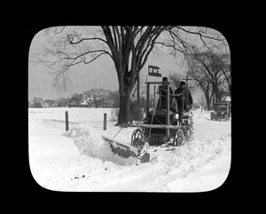 Public Works Department snow removal