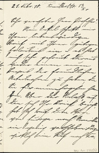 Geiger, Moritz, 1880-1937 autograph letter signed to Hugo Münsterberg, [München], 17 July 1907