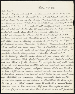 Hensel, Paul, 1860-1930 autograph letter signed to Hugo Münsterberg, Potsdam, 31 October 1913