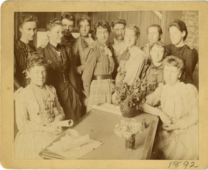 Group of students with faculty