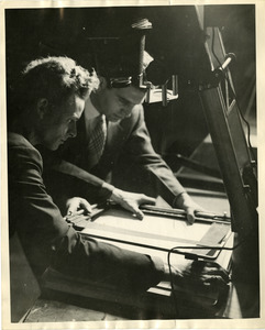 Students in the darkroom