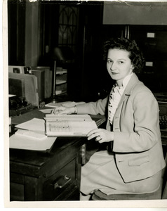 Woman at desk