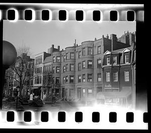 Newbury Street, Boston, Massachusetts, between Dartmouth Street and Exeter Street