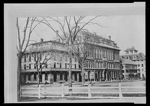 West side of Main Street, looking north from Commons