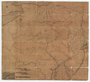 A map exhibiting a general view of the roads and inland navigation of Pennsylvania, and part of the adjacent states