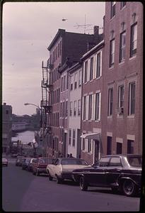 Hull Street from Snow Hill Street Boston North End