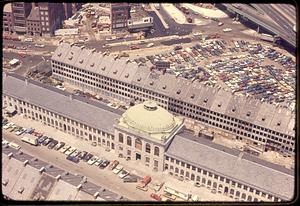 Quincy Market from the Custom House Tower Boston