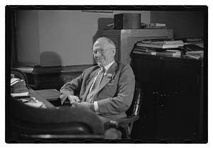 Fred B. Richardson, Brookline Town Clerk