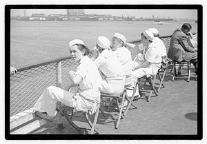 Passengers on a ship