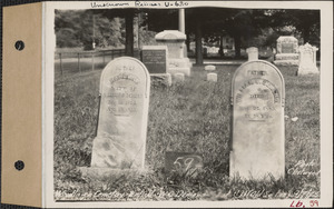 William C. Demond, Woodlawn Cemetery, old section, lot 11, Enfield, Mass., Sept. 7, 1928