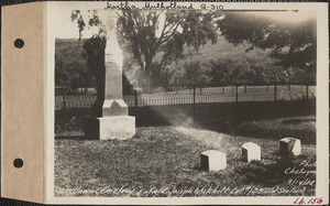 Joseph Matchett, Woodlawn Cemetery, old section, lot 128, Enfield, Mass., Sept. 14, 1928