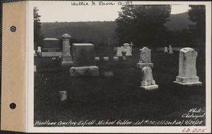 Michael Golden, Woodlawn Cemetery, old section, lot 174, Enfield, Mass., Sept. 20, 1928
