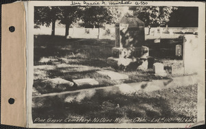 William Gibbs, Pine Grove Cemetery, lot 110, North Dana, Mass., Sept. 26, 1928