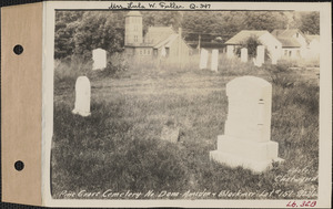 Amsden and Blackmer, Pine Grove Cemetery, lot 157, North Dana, Mass., Sept. 27, 1928
