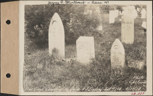 A. J. Lindsey, Pine Grove Cemetery, lot 176, North Dana, Mass., Sept. 27, 1928