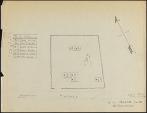 Blue Meadow Cemetery, Belchertown, Mass., n.d.