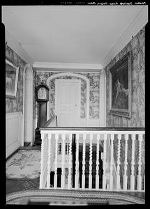 Thomas Sanders House, upstairs hallway, Salem, MA, interior