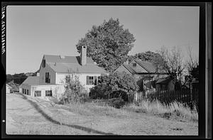 Marblehead, path and garden scene