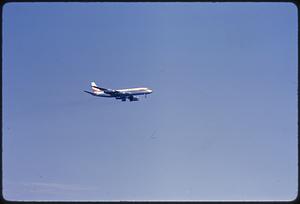 National Airlines airplane in flight