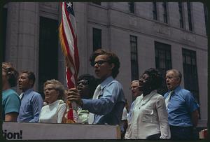 Postal Service Day event, Post Office Square, Boston