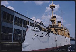 USS Olympia, Philadelphia Maritime Museum, Philadelphia, next to building
