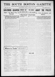 South Boston Gazette, July 12, 1913