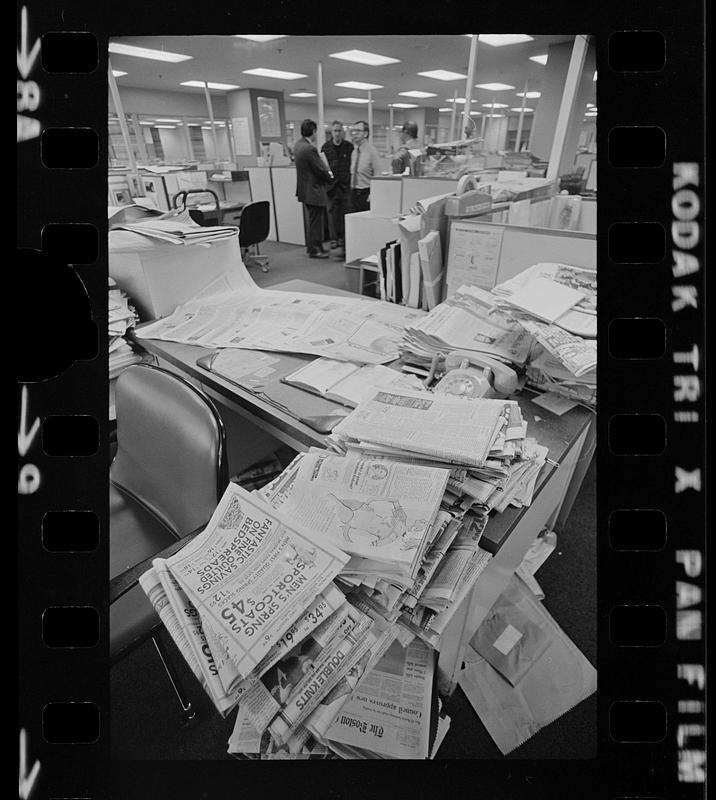 Boston Globe classified advertising department, Dorchester